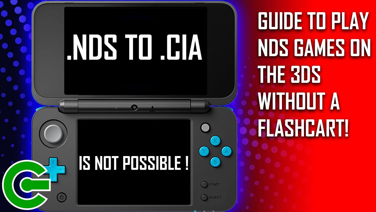 CREATING NDS GAMES FORWARDER ON 3DS : NOT CONVERTING NDS TO CIA ! - Sthetix